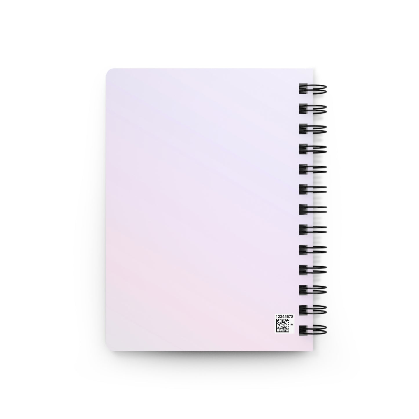 Drimish Sparkle Spiral Notebook — Pastel Holographic Journal